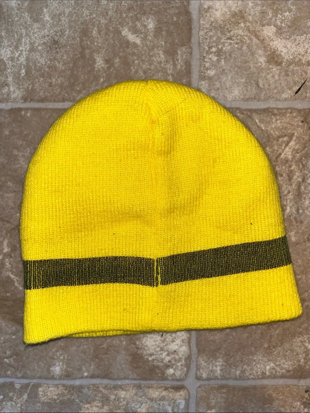 Kids Minion Yellow Character Knit Beanie with Goggle Graphic